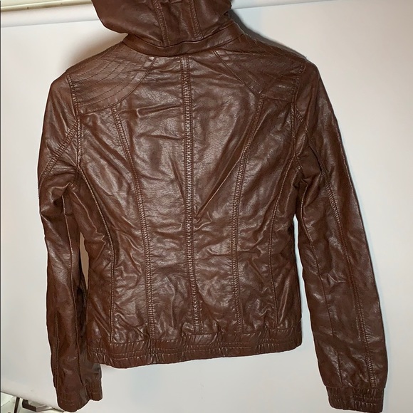 Garage faux leather jacket - Picture 6 of 9